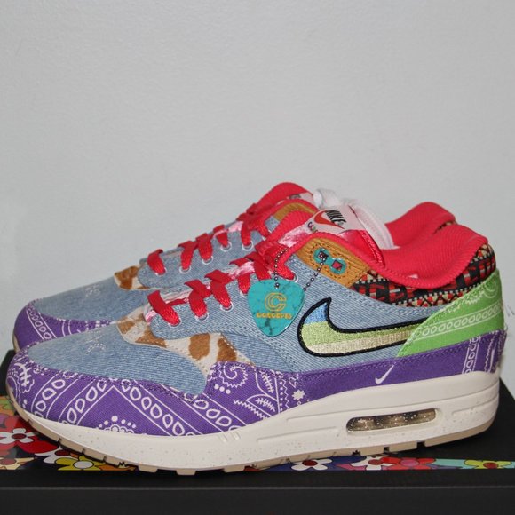 Nike Air Max 1 SP x Concepts Far Out Shoes Mens 10.5 DN1803-500 *Special Box* - Picture 4 of 13